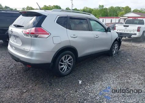 2015 Nissan Rogue Sl z USA, uszkodzony, nr VIN 5N1AT2MV5FC865028